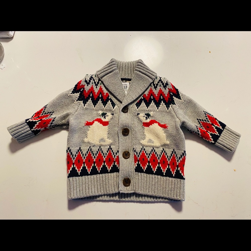 Baby Gap Cable Knit Cardigan